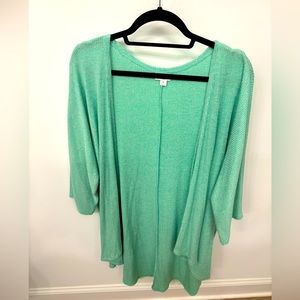NWOT LuLaRoe Lindsay, Mint Green